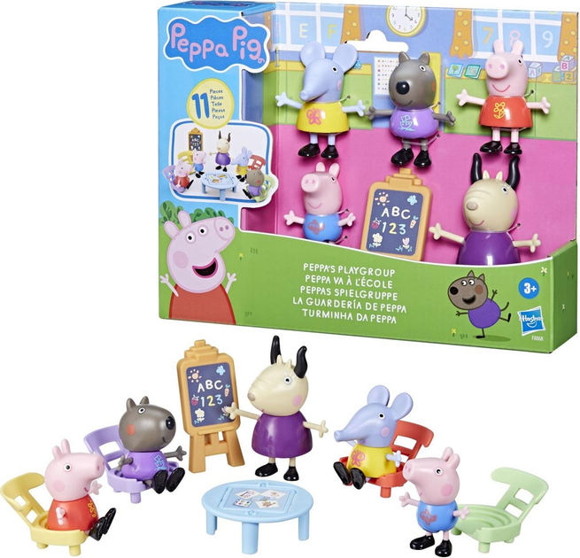 Іграшковий набір Hasbro Peppa Pig: Peppa's Playgroup F8868 (5010996208651) - зображення 2