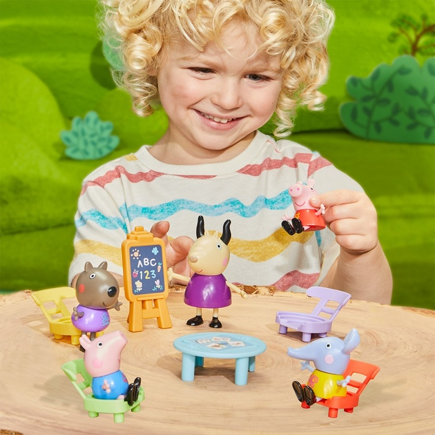 Іграшковий набір Hasbro Peppa Pig: Peppa's Playgroup F8868 (5010996208651) - зображення 8