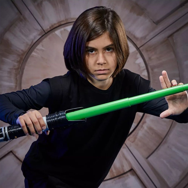 Висувний світловий меч Hasbro Disney: Star Wars Lightsaber Forge Luke Skywalker Extendable F7419 (5010996121462) - зображення 5