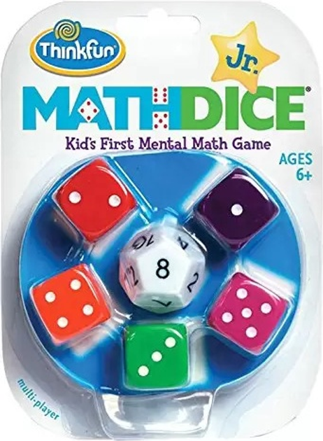 Настільна гра Ravensburger Math Dice Jr Logic Game (4005556763276) - зображення 1