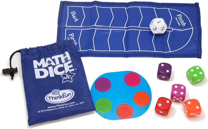 Настільна гра Ravensburger Math Dice Jr Logic Game (4005556763276) - зображення 3