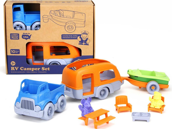Zestaw Green Toys kamper RV z akcesoriami RVCO-1459 (816409014599) - obraz 2