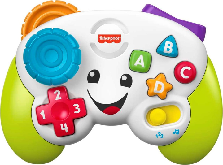 Zabawka interaktywna dla dzieci Fisher-Price Laugh and Learn edukacyjny kontroler HXB65 (194735225132) - obraz 2