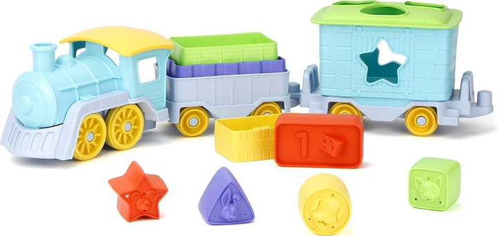 Pociąg Green Toys do układania i sortowania TNSS-1460 (816409014605) - obraz 2