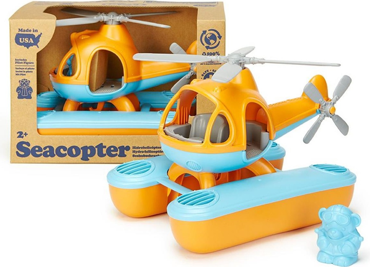 Поїзд Green Toys морський Помаранчевий SECO-1064 (816409010645) - зображення 2