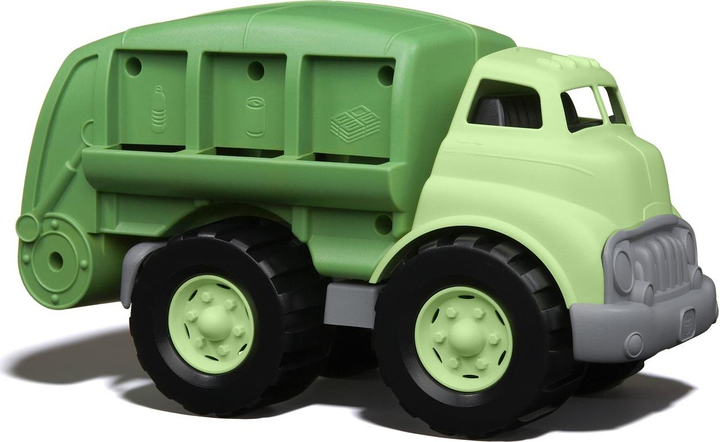 Pojazd Green Toys śmieciarka Zielona RTK01R (793573550316) - obraz 2