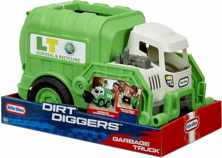Сміттєвоз Little Tikes Dirt Diggers Зелений 655784PEUCG (50743655784) - зображення 1