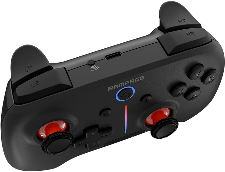 Kontroler bezprzewodowy Rampage Hydra Black (HYDRA-BLACK) - obraz 5
