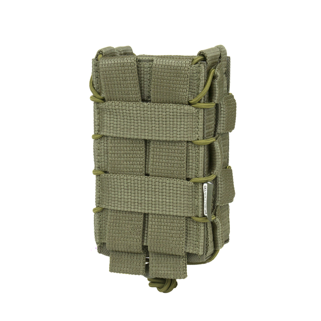 Подсумок для магазинов АК двойной (открытый) Dozen AK Pouch 2 Magazines Fast Access "Olive" - изображение 2
