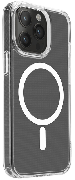Etui Puro Lite Mag MagSafe do Apple iPhone 15 Pro Transparent (8018417455643) - obraz 2