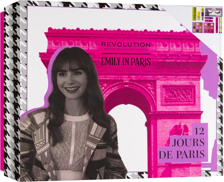Адвент-календар Makeup Revolution Emily in Paris 12 предметів (5057566790246) - зображення 1