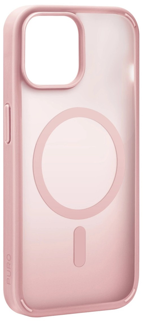 Панель Puro Gradient MagSafe для Apple iPhone 15 Pink (8018417455834) - зображення 1