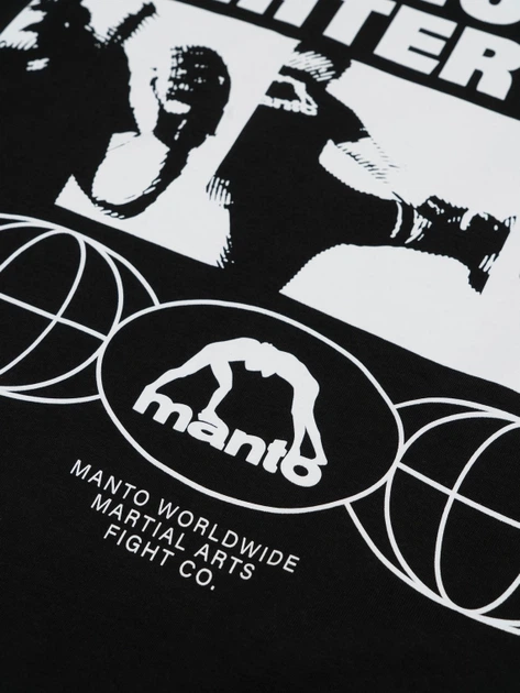 Футболка MANTO t-shirt FIGHTER SOUL Black Onyx S - Фото 7 Футболка MANTO t-shirt FIGHTER SOUL Black Onyx S - зображення 7