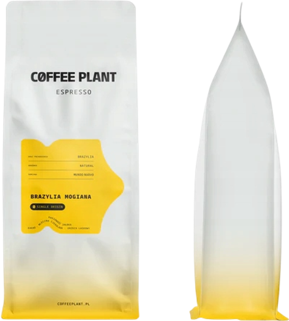 Kawa ziarnista Coffee Plant Brazylia Mogiana Espresso 1 kg (5903815292095) - obraz 2