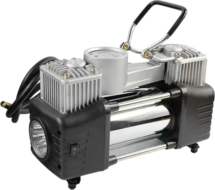Компрессор автомобильный PERVOI CTC-1102 12V 150W с набором инструментов в Кейсе (3_06510) - изображение 2
