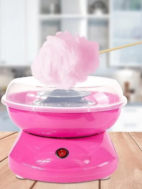 Аппарат для приготовления воздушной сахарной ваты Cotton Candy Maker Розовый 9399 - изображение 7