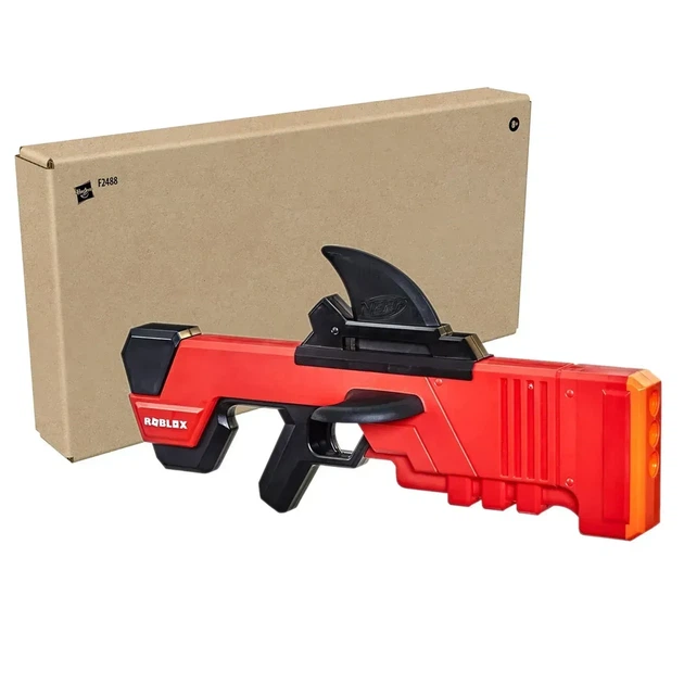 Бластер Hasbro Нерф Роблокс ММ2 Акула Nerf Roblox MM2 Shark Seeker (F2488) - Фото 1 Бластер Hasbro Нерф Роблокс ММ2 Акула Nerf Roblox MM2 Shark Seeker (F2488) - изображение 1