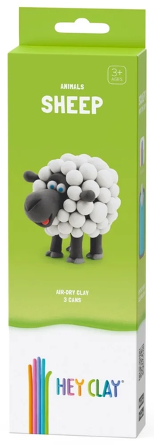 Masa plastyczna Hey Clay Owca HCL30049CEE3 (5904754607803) - obraz 1