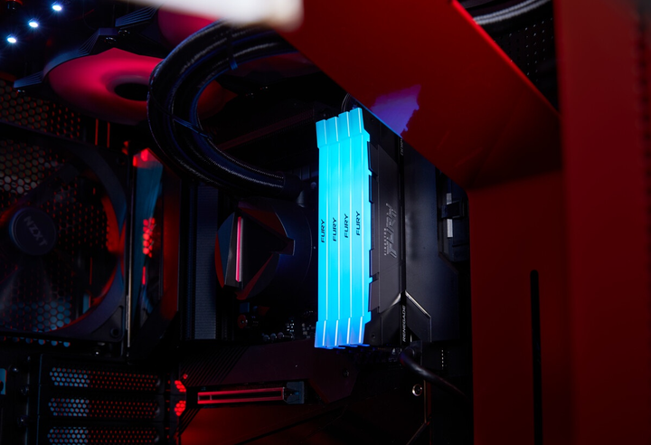 Оперативна пам'ять Kingston Fury DDR4-3600 32768MB PC4-28800 (Kit of 4x8192) Renegade RGB (KF436C16RB2AK4/32) - зображення 7