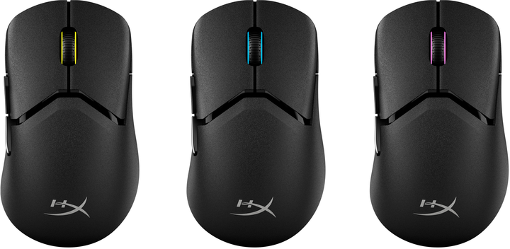 Mysz HyperX Pulsefire Saga Pro Wireless/Bluetooth Black (A2PB2AA) - obraz 5