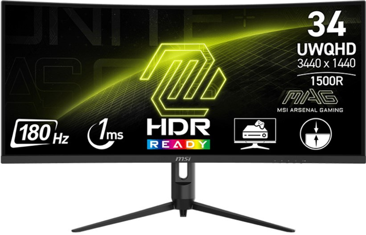 Monitor 34" MSI MAG 342CQR E2 - obraz 1
