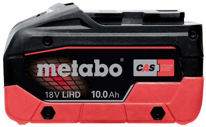 Акумулятор для інструменту Metabo 18 В 10.0 А*год LiHD (625549000) - зображення 2