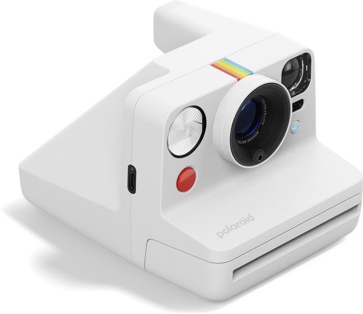 Aparat do natychmiastowego drukowania Polaroid Now+ Generation 3 White (9120134280251) - obraz 3