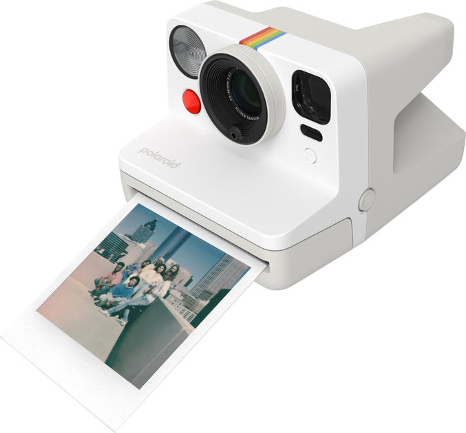 Aparat do natychmiastowego drukowania Polaroid Now Generation 3 Pebble White + zestaw kolorowych filmów (8 zdjęć) (9120134283122) - obraz 10