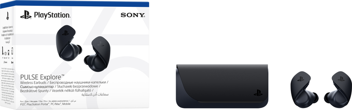 Гарнітура PlayStation Pulse Explore Wireless Midnight Black - зображення 2