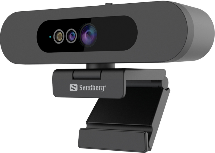 Kamera internetowa Sandberg Face-ID 2 HD 1080p Windows Hello USB-C / USB 2.0 (5705730134401) - obraz 5