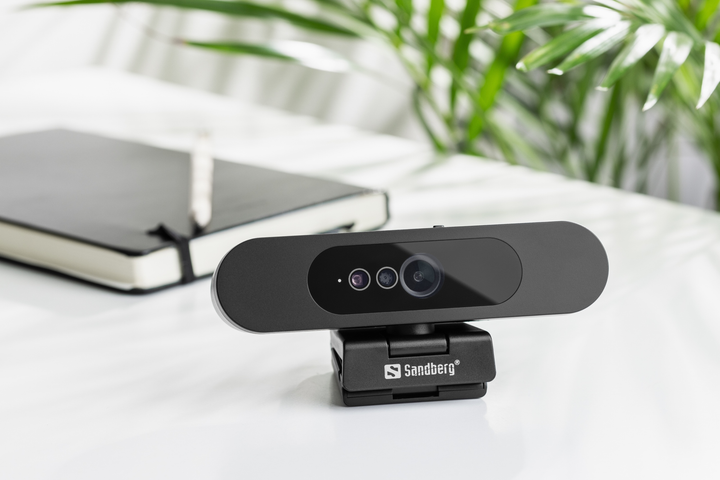Kamera internetowa Sandberg Face-ID 2 HD 1080p Windows Hello USB-C / USB 2.0 (5705730134401) - obraz 9