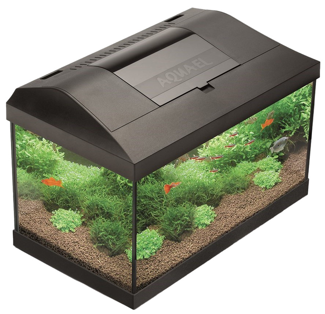 Акваріумний набір Aquael Leddy 40 D&N 2.0 25 L Black (5905546331197) - зображення 1
