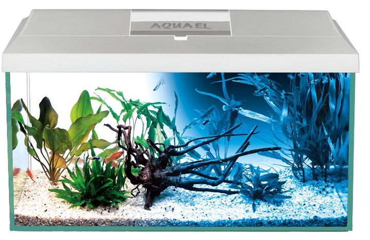 Акваріумний набір Aquael Leddy 40 D&N 2.0 25 L White (5905546331241) - зображення 1