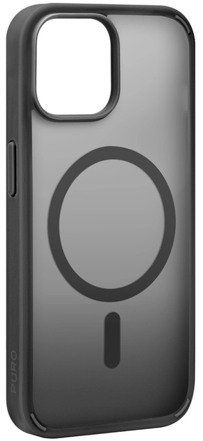 Панель Puro Gradient з MagSafe для Apple iPhone 15 Black (8018417456046) - зображення 1