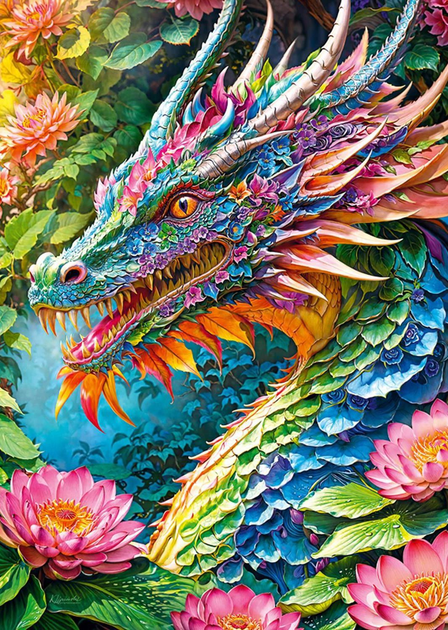 Пазли CherryPazzi Good Luck Dragon 1000 елементів 30790 (5903728730790) - зображення 2