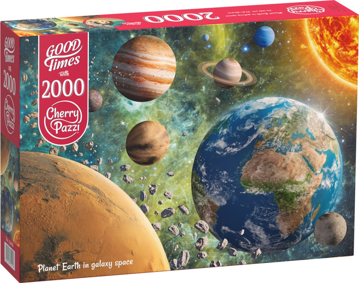Puzzle CherryPazzi Planet Earth in galaxy 1000 elementów 50118 (5903728750118) - obraz 1