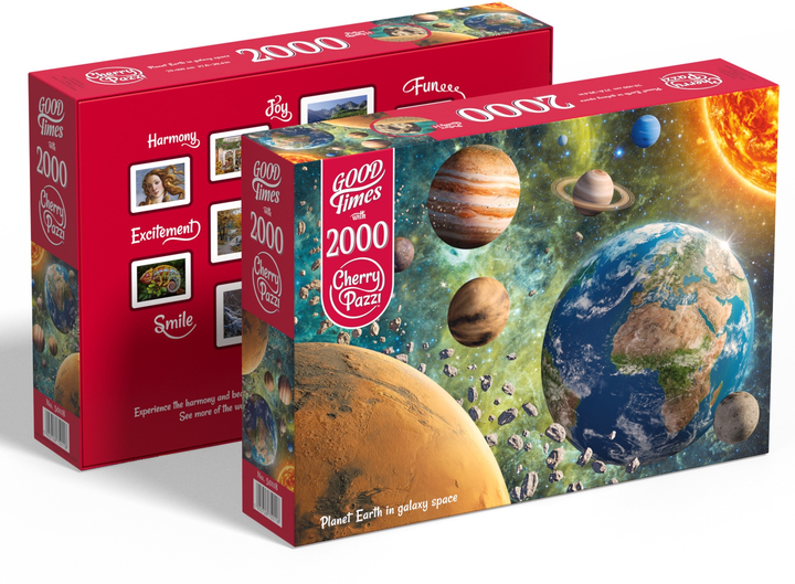 Puzzle CherryPazzi Planet Earth in galaxy 1000 elementów 50118 (5903728750118) - obraz 3