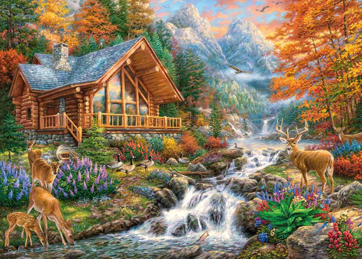 Puzzle CherryPazzi Alpine serenity 1000 elementów 30400 (5903728730400) - obraz 3