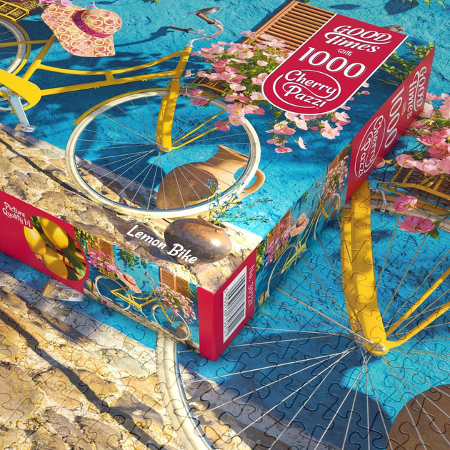 Puzzle CherryPazzi Lemon bike 1000 elementów 30721 (5903728730721) - obraz 5