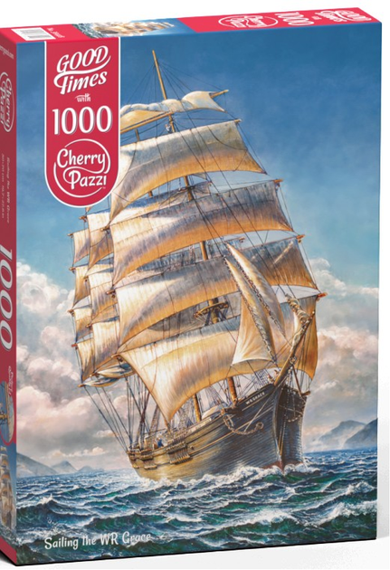 Puzzle CherryPazzi Sailing the wr Grace 1000 elementów 30448 (5903728730448) - obraz 1