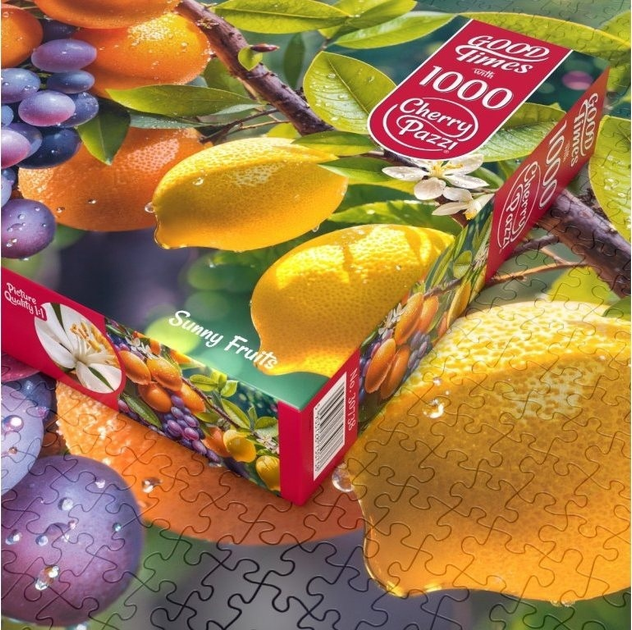 Puzzle CherryPazzi Sunny fruits 1000 elementów 30738 (5903728730738) - obraz 4