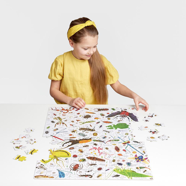 Пазли CzuCzu Puzzlove Комахи 200 елементів 493631 (5902983493631) - зображення 6