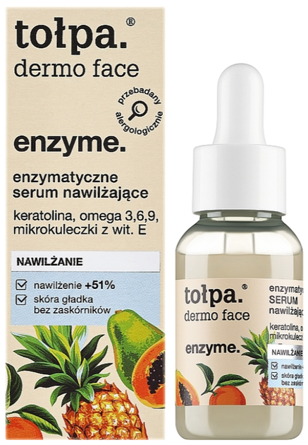 Serum do twarzy Tolpa Dermo Face Sebio enzymatyczne wyrownujace 30 ml (5903900962223) - obraz 2