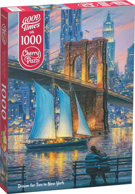 Puzzle CherryPazzi Dream for two in New York 1000 elementów 30288 (5903728730288) - obraz 1