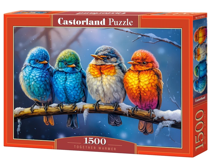 Пазли Castorland Разом Тепліше 1500 елементів C-152193-2 (5904438152193) - зображення 1