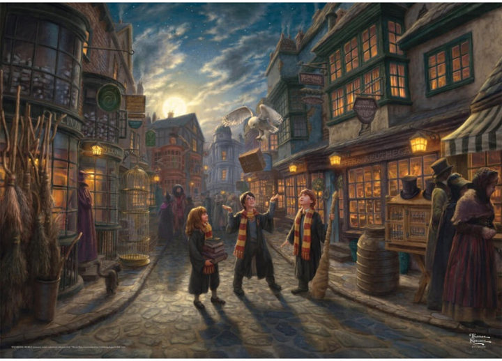 Puzzle Schmidt Spiele T. Kinkade Harry Potter ulica Pokątna 1000 elementów 113473 (4001504585488) - obraz 2