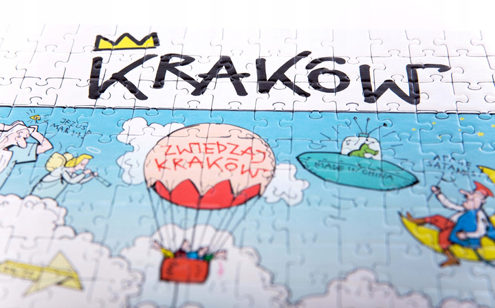 Puzzle MDR Andrzej Mleczko Kraków 1000 elementów 0406 (5905669227544) - obraz 3
