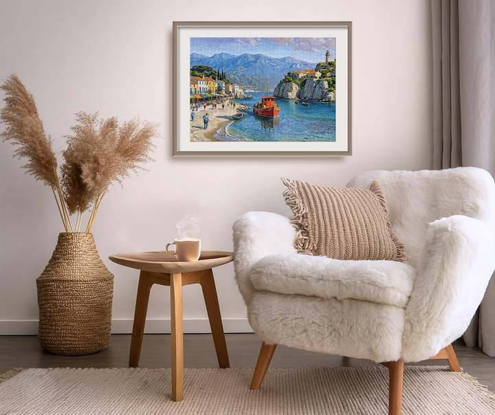 Puzzle CherryPazzi Seaside village 1000 elementów 30912 (5903728730912) - obraz 6