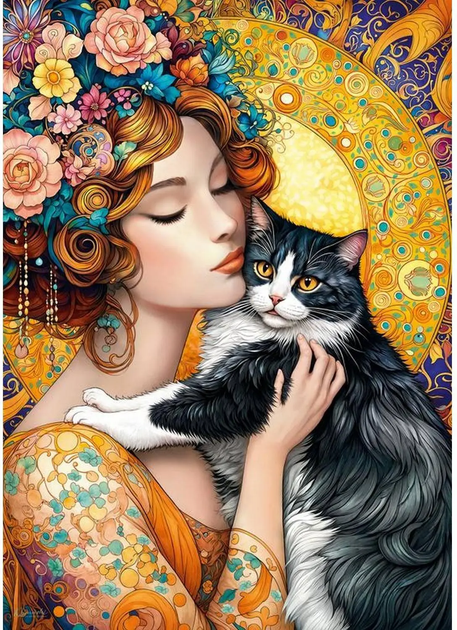 Puzzle CherryPazzi Beauty and the Beast 1000 elementów 31193 (5903728731193) - obraz 2