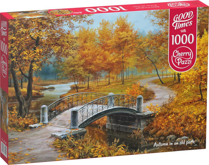 Puzzle CherryPazzi Autumn in an old park 1000 elementów 30240 (5903728730240) - obraz 1